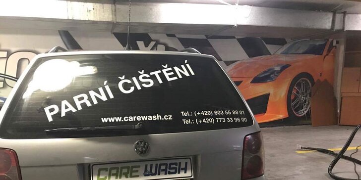 Ruční mytí aut v bezkontaktní myčce v centru Prahy: na výběr tři programy