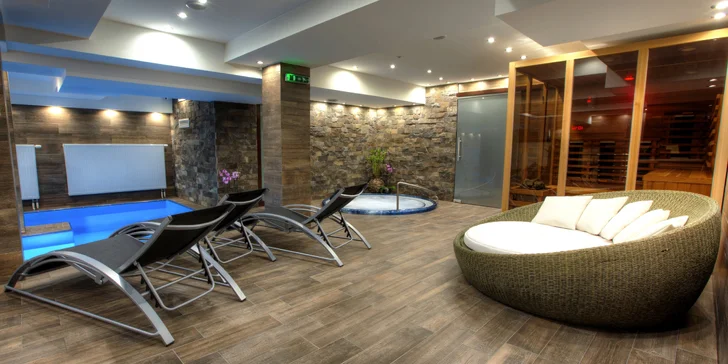 Dovolená pod vrcholem Kriváň a vstup do největšího wellness v Tatrách