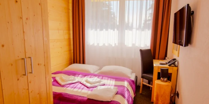 Dovolená pod vrcholem Kriváň a vstup do největšího wellness v Tatrách