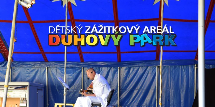Parádní rodinný den v dětském zábavním areálu Duhový Park