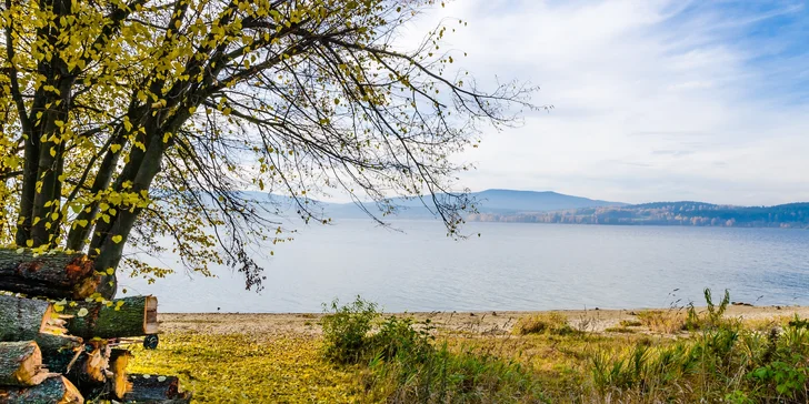 Lipno na jaře: pobyt s polopenzí a saunou v penzionu s farmou