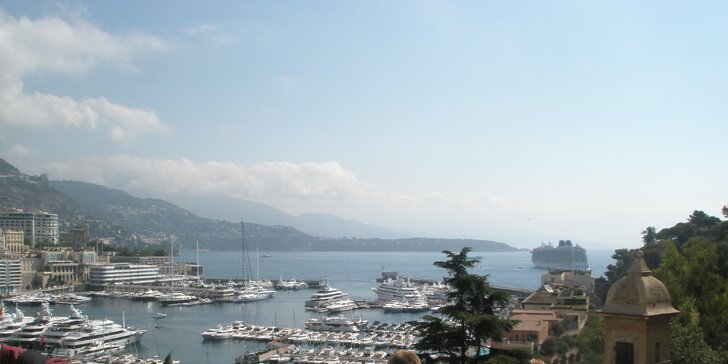 Monako: Jardin de Exotique, Grand Casino, Oceánografické muzeum, Knížecí palác