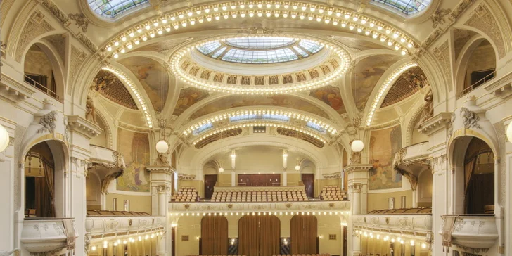 Vstupenka na koncert čínského symfonického orchestru ve Smetanově síni