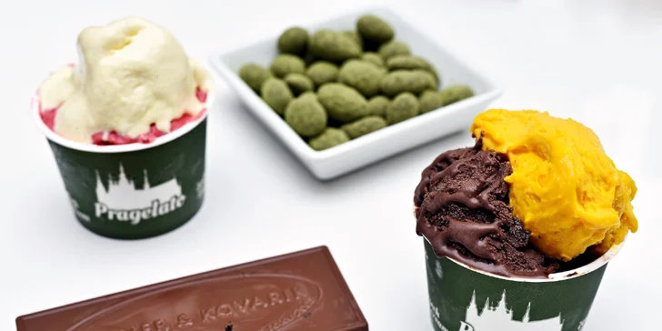 Osvěžující Pragelato: 9 druhů ovocných sorbetů i smetanových gelat