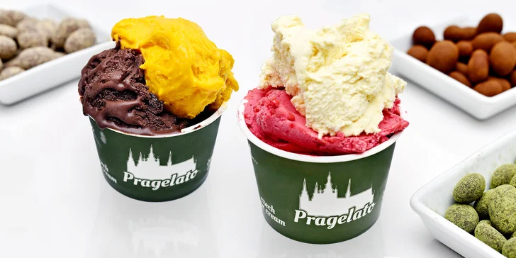 Osvěžující Pragelato: 9 druhů ovocných sorbetů i smetanových gelat