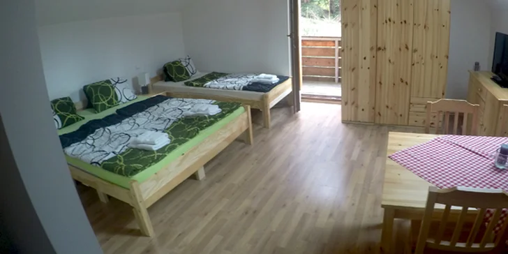 Krásný podzim i aktivní zima v Harrachově: apartmány se snídaní pro dva