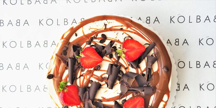 Neodolatelné dorty z cukrárny Kolbaba: jogurtový s ovocem nebo caffè latte