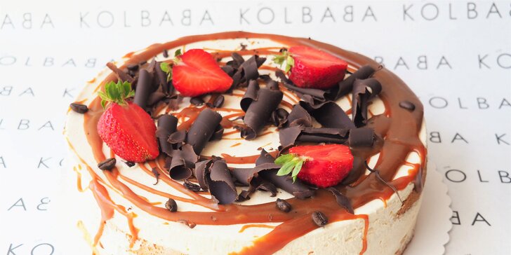 Neodolatelné dorty z cukrárny Kolbaba: jogurtový s ovocem nebo caffè latte