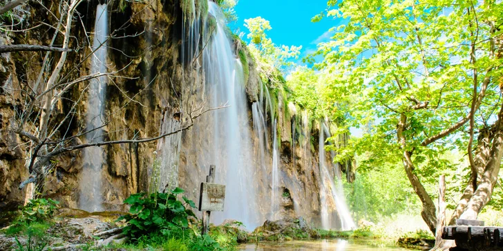 Poznávací zájezd do Chorvatska na Plitvická jezera včetně dopravy a průvodce