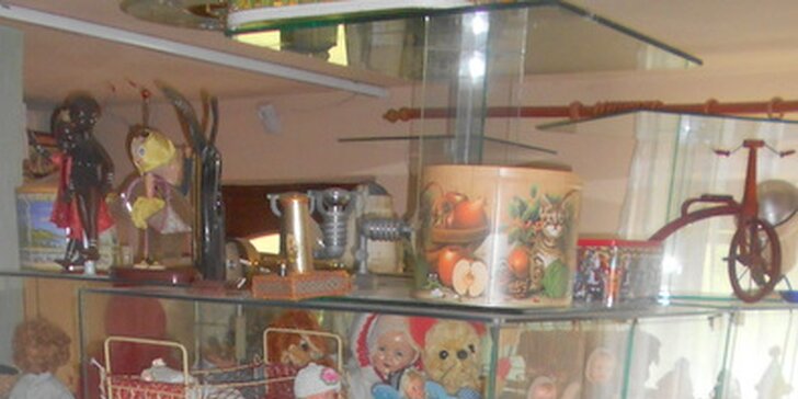 Vstup do Rodinného muzea hraček: panenky, autíčka i starožitné poklady