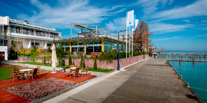 Relaxační pobyt i pro rodiny s dětmi ve Wellness Hotelu Yacht**** na Balatonu