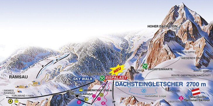 Apartmány v Rakousku v populárních oblastech u ledovců Kaprun a Dachstein