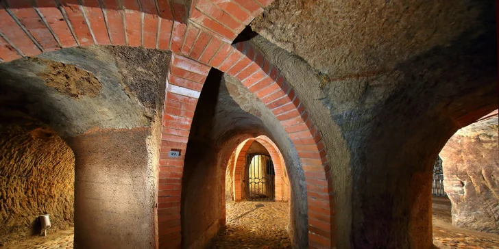 ...a historického podzemí. 