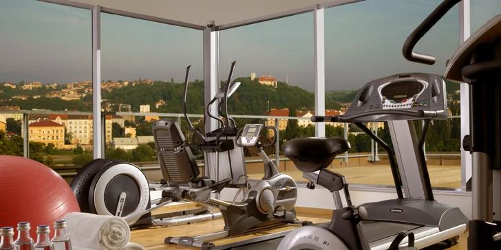 Přímo v hotelu je také fitness centrum, kam máte během pobytu neomezený vstup.
