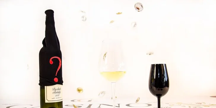 Do speciálních černých sklenic vám zkušený certifikovaný sommelier rozlije různé druhy vín a vy budete hádat odrůdu, původ hroznů, poznávat vůně atd. 