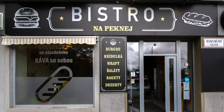 Bistro nájdete na Peknej ceste v Rači