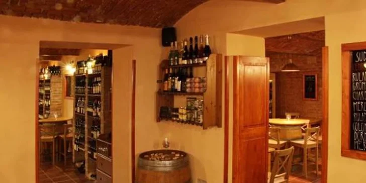 Řízená degustace vína s výkladem sommeliera vč. občerstvení pro 2