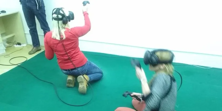 Splňte si ty nejbláznivější sny: hodina ve virtuální realitě pro 1 nebo 2 hráče