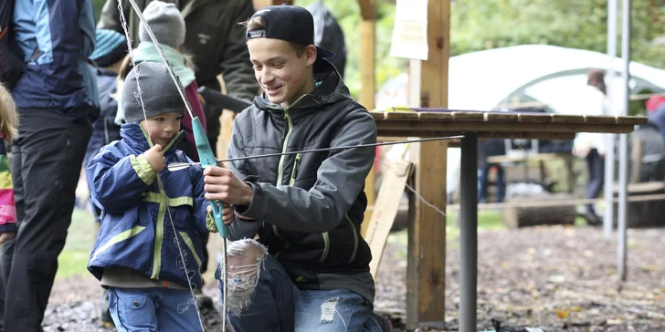Zažijte přírodu: celý den ve volnočasovém EKOParku včetně aktivit a suvenýrů