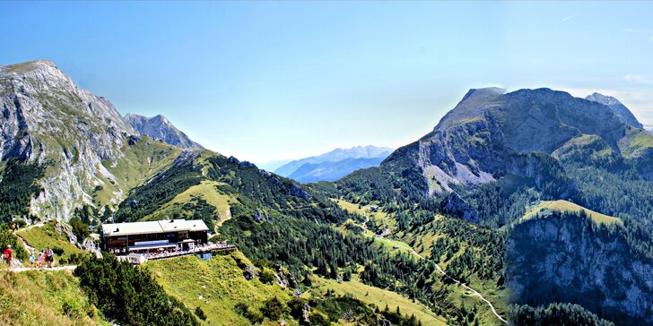 Výlet na Orlí hnízdo, k jezeru Königssee a do solného dolu Berchtesgaden