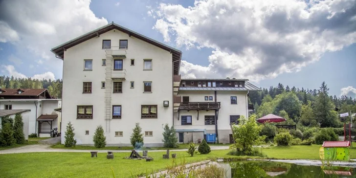 Dovolená na Šumavě s polopenzí, půjčením kol a spoustou dalších aktivit