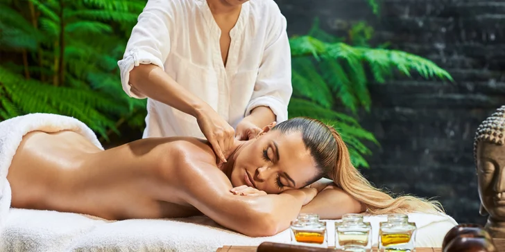Poctivá masáž dle výběru i skvostná lázeň v Royal Jasmine Spa