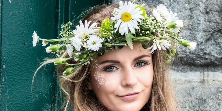 Líčení včetně účesu na promoce, plesy a další akce ve Studiu Visage Anděl