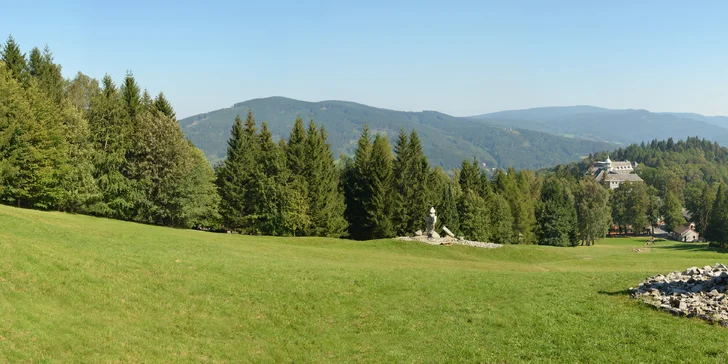 Pronájem apartmánu pro dva nebo celou rodinu v přírodním ráji v Jeseníkách