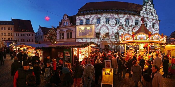 Kouzlo saských Vánoc: trhy na hradu Königstein a plavba Saským Švýcarskem