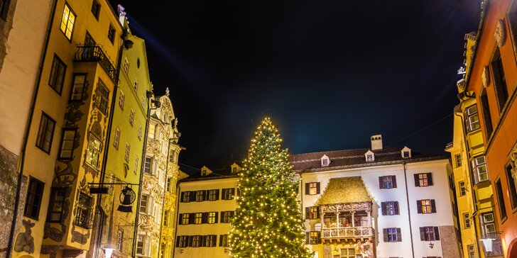 Adventní Innsbruck i s návštěvou magického světa křišťálu Swarovski
