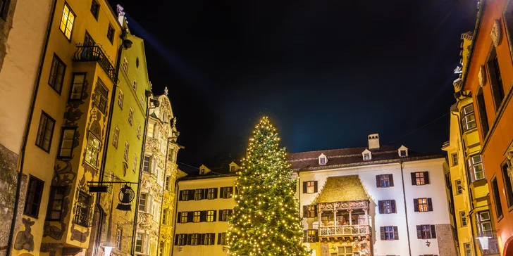 Adventní Innsbruck i s návštěvou magického světa křišťálu Swarovski