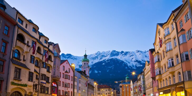 Výlet do Innsbrucku spojený s návštěvou kouzelného světa křišťálů Swarovski
