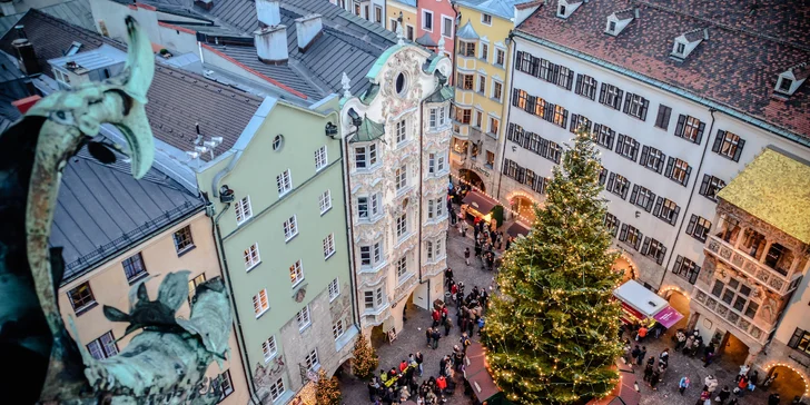 Adventní Innsbruck i s návštěvou magického světa křišťálu Swarovski