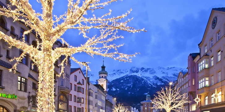 Adventní cesta z Bad Tölzu do Tyrolska, doprava i ubytování s polopenzí