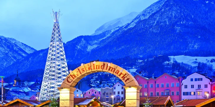 Adventní Innsbruck i s návštěvou magického světa křišťálu Swarovski