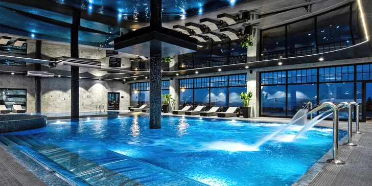 Luxusní pobyt v 5* hotelu v polských Krkonoších: snídaně, neomezený wellness i výlety