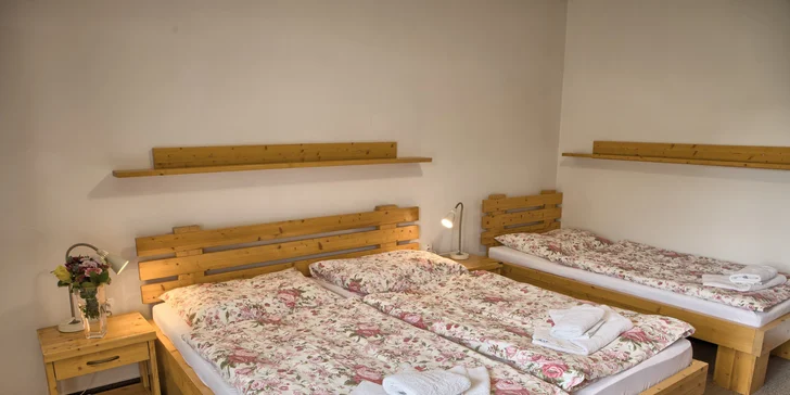 Relax v rodinném penzionu: polopenze, vstup do wellness a zapůjčení kol