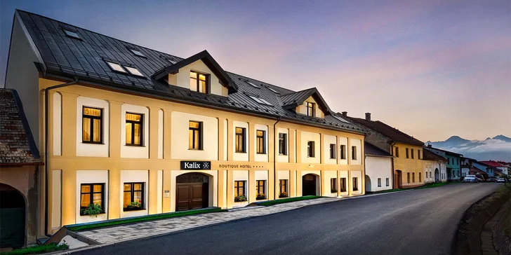 Ve Strážích pod Tatrami vás ubytuje komfortní Kalix Boutique Hotel****.