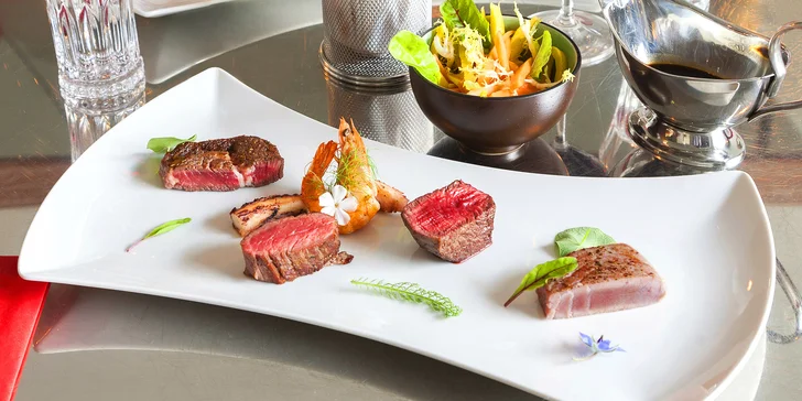 Složte si své menu: předkrm, hlavní chod a dezert v restauraci na Ovocném trhu