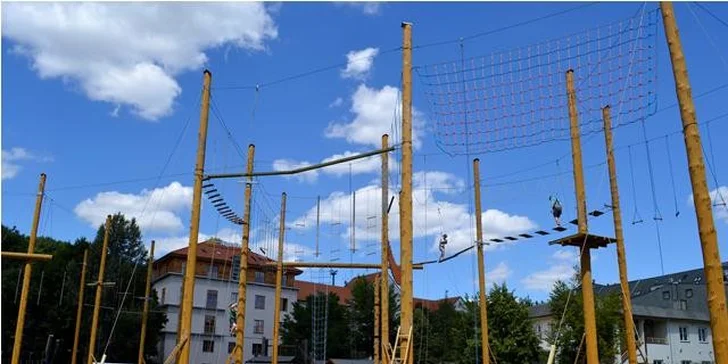 Vstupy do lanového centra Proud pro 1 i pro rodinu