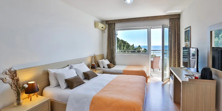 V nabídce jsou i apartmány s balkonem. 