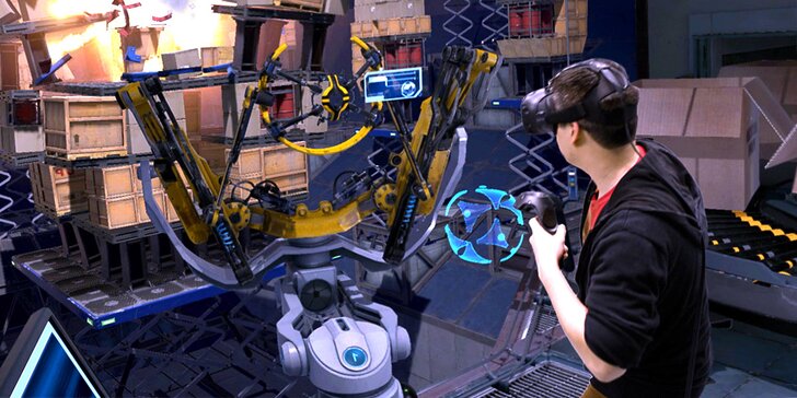 Splňte si ty nejbláznivější sny: hodina ve virtuální realitě pro 1 nebo 2 hráče