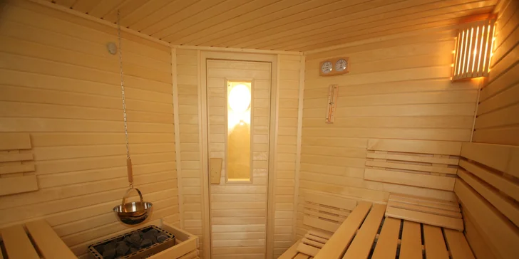 Pronájem privátní sauny nebo vířivky ve wellness centru U Gigantu