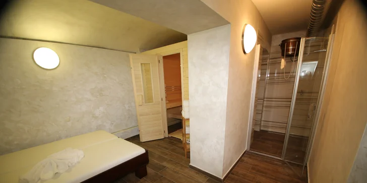 Pronájem privátní sauny nebo vířivky ve wellness centru U Gigantu