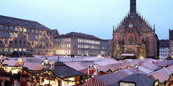 Adventní Alsasko na 1 noc: doprava autokarem na vánoční trhy a do muzea Porsche