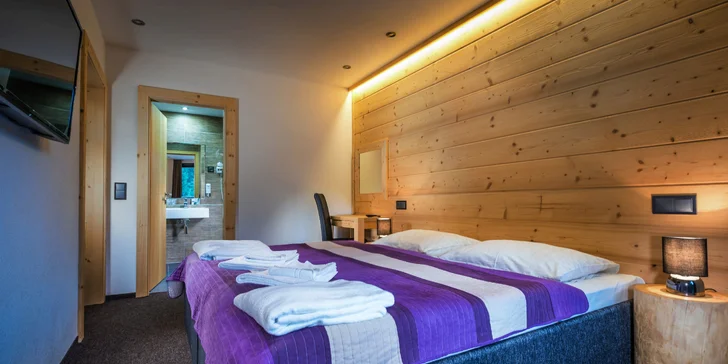 Dovolená pod vrcholem Kriváň a vstup do největšího wellness v Tatrách
