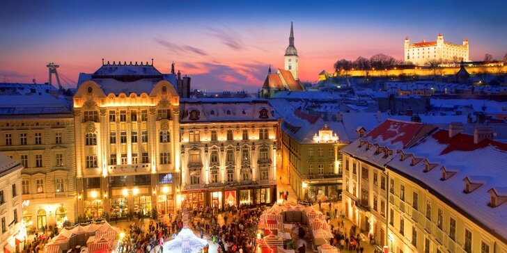 Poznejte adventní atmosféru v Bratislavě, Vídni a Györu včetně dopravy a ubytování