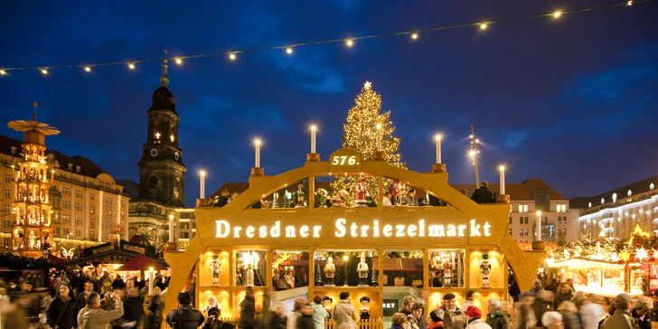 Adventní výlet do Drážďan: autobusem do Hřenska, odtud lodí a domů autobusem
