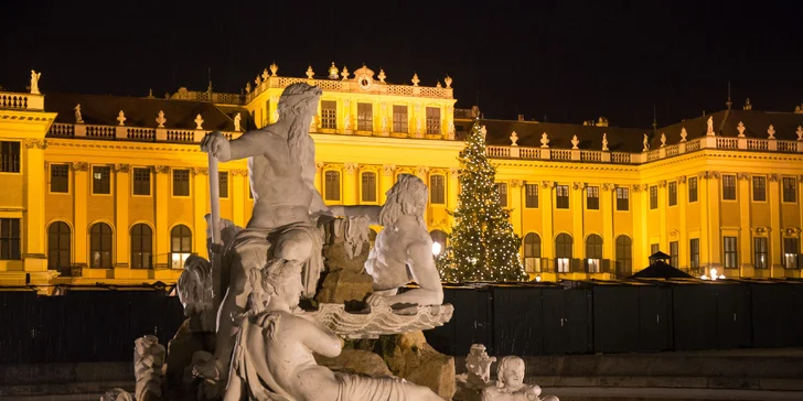 Zažijte malebný advent na zámku Schönbrunn a v soutěsce Johannesbachklamm