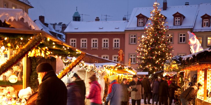 Adventní Bamberk: prohlídka města a vánoční trhy v kulisách historického centra